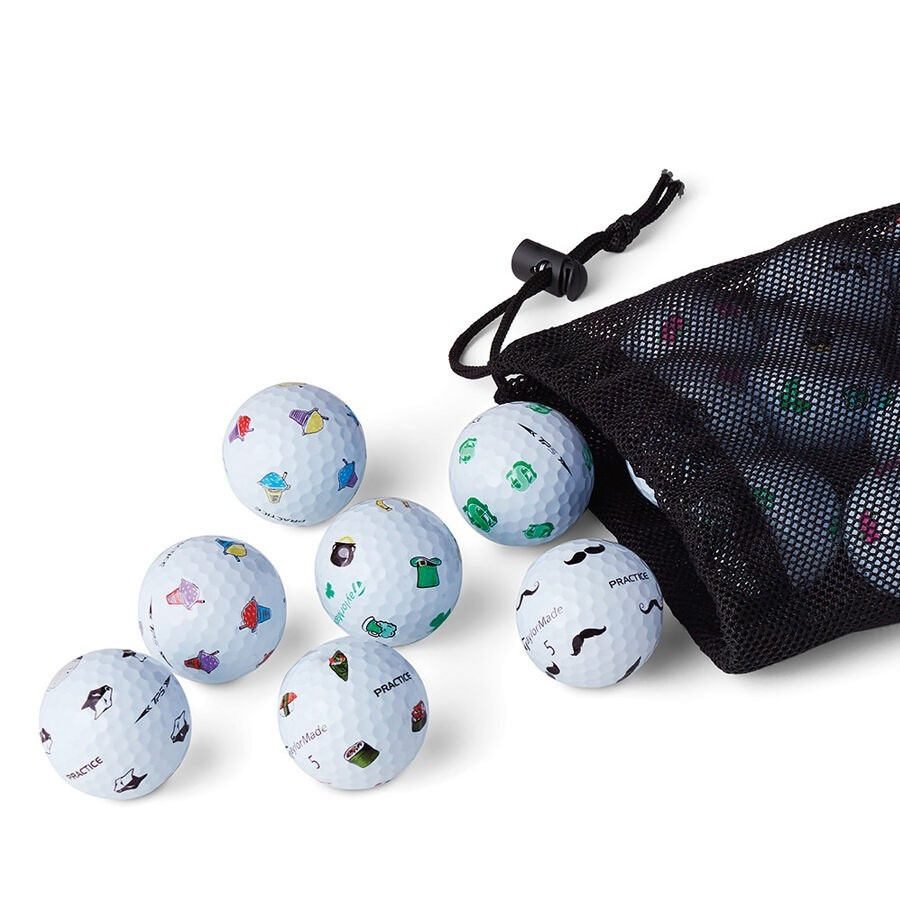 TaylorMade TP5 Pix Mix Practice Golf Balls [24-Ball] | RockBottomGolf.com