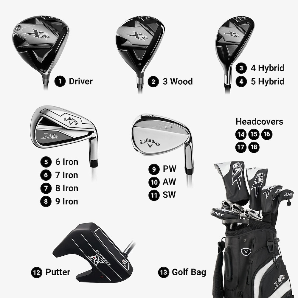 Callaway Golf XR Complete Set With Bag | RockBottomGolf.com