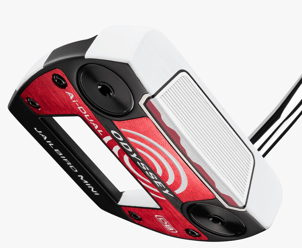 Odyssey Golf AI-Dual Jailbird Mini Double Bend Putter Left Handed