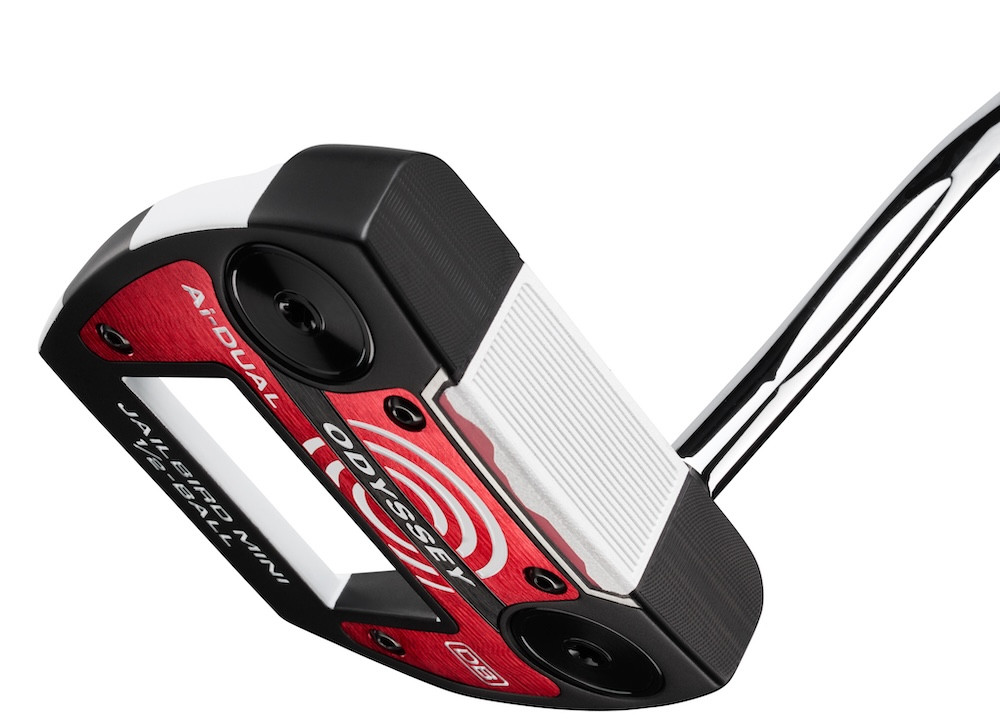 Odyssey Golf AI-Dual Jailbird Mini Double Bend Putter Left Handed