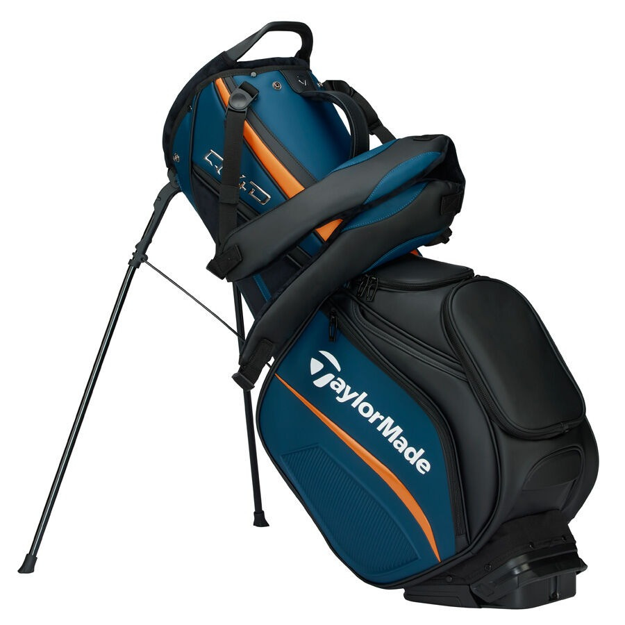 TaylorMade ゴルフバッグ ダークグリーン＆ブラック TaylorMade（テーラーメイド） ゴルフ ツアースタッフバッグ