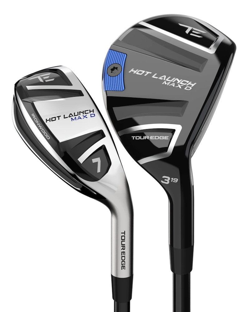 Tour Edge Golf Hot Launch Max D Combo Irons (7 Club Set) Graphite