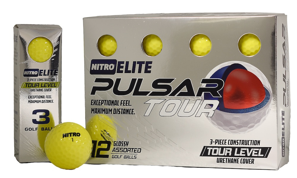 Nitro Elite Pulsar Tour Golf Balls - Thumbnail 2