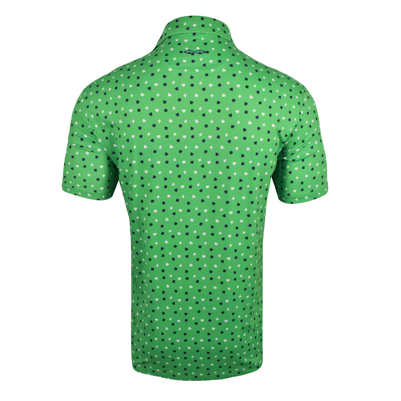 Snake Eyes Golf Ace On The Green Poker Polo | RockBottomGolf.com