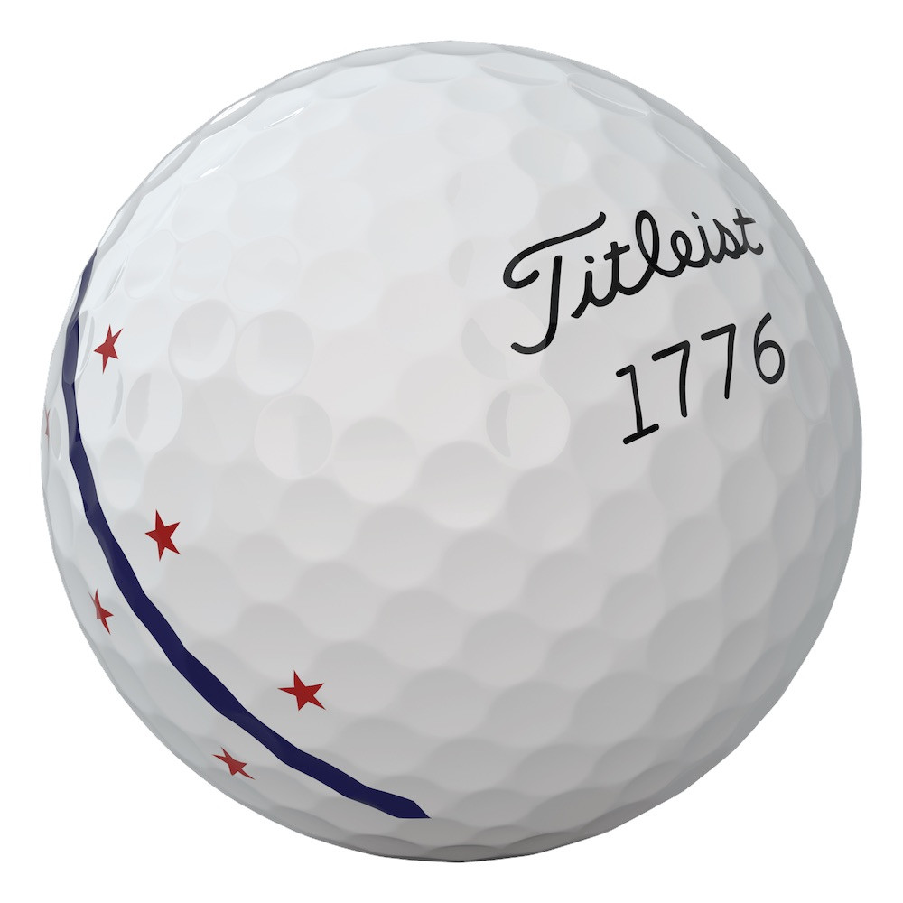 Titleist Pro V1 AIM Red, White, & Blue 1776 Golf Balls