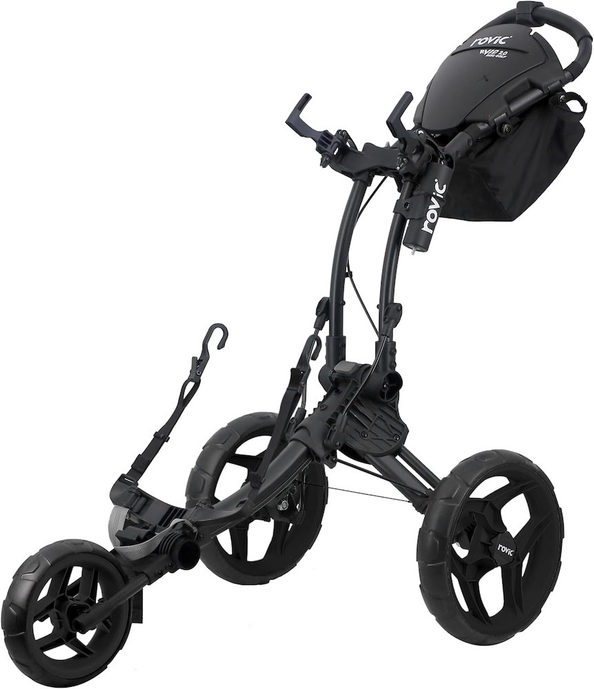 Clicgear Golf Rovic RV1D 2.0 Push Cart | RockBottomGolf.com