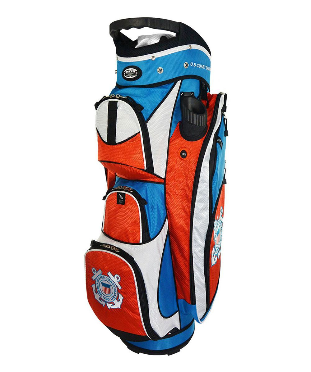 Hot-Z Golf US Military Cart Bag Coast Guard | RockBottomGolf.com