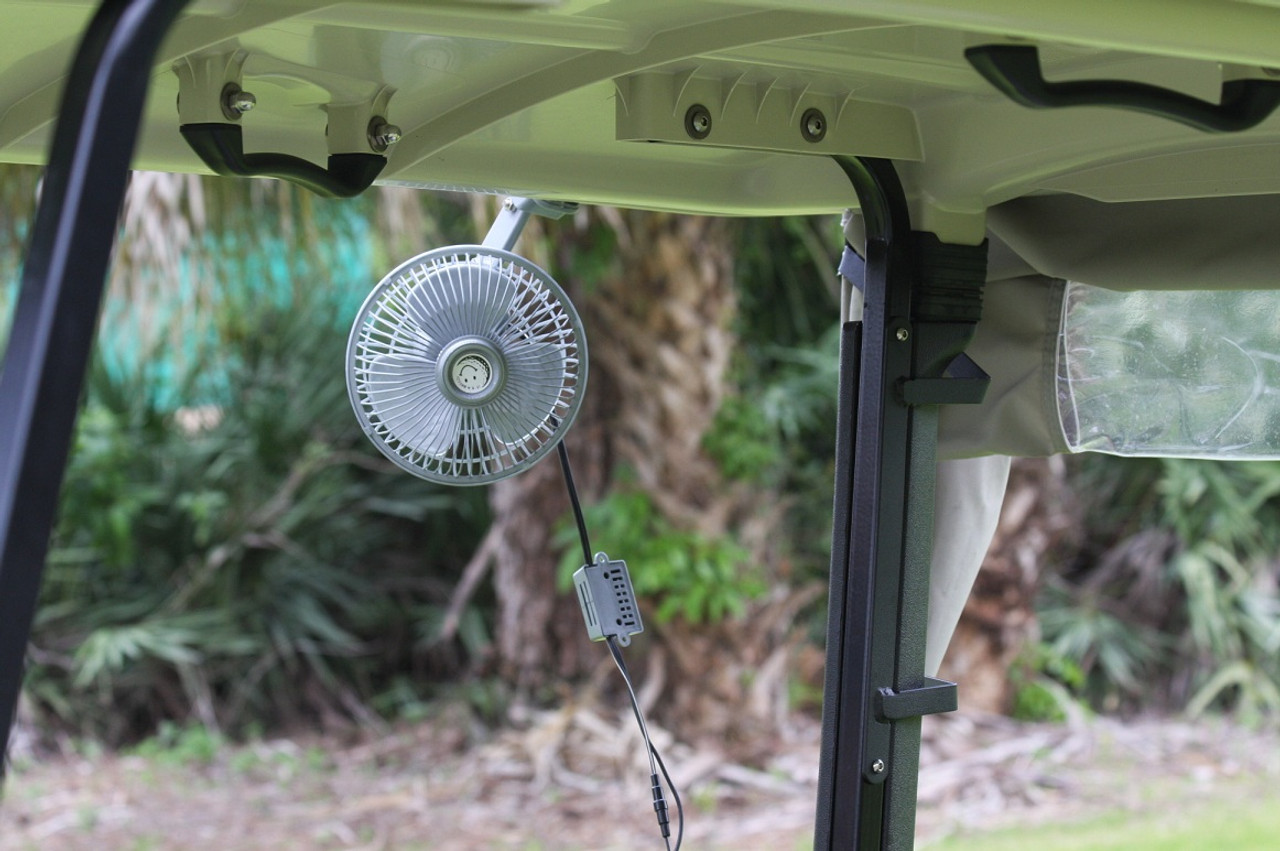 12 volt fan for golf cart