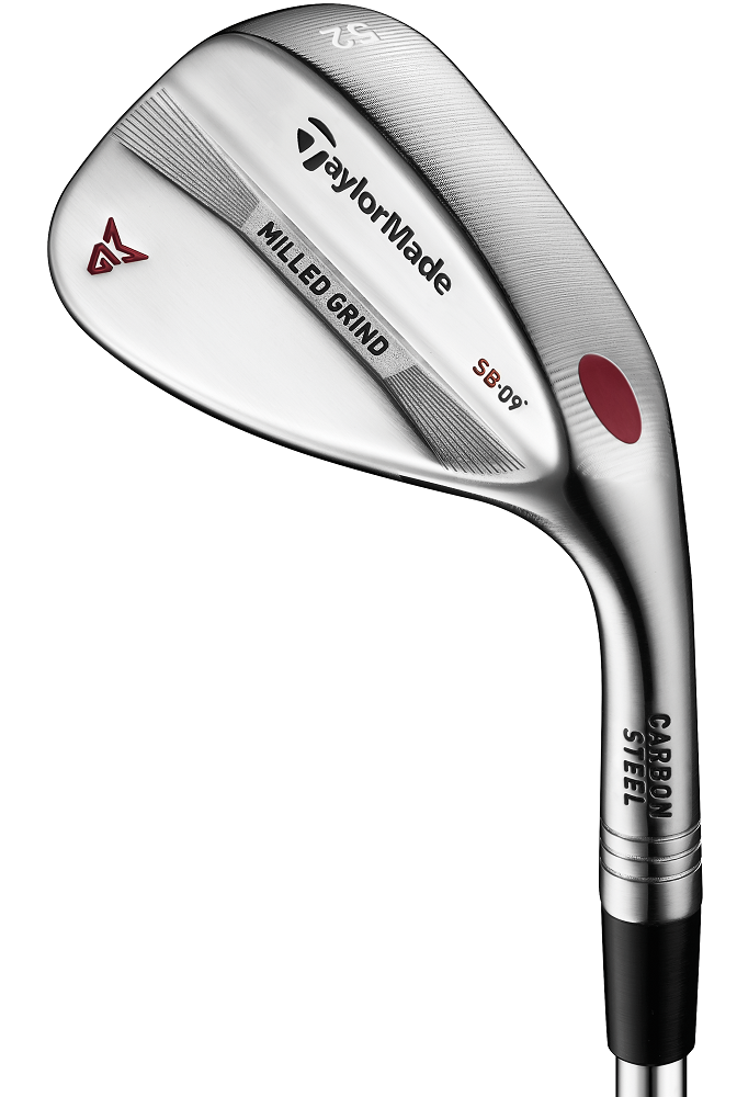TaylorMade Golf Milled Grind Wedge Satin Nickel Chrome 