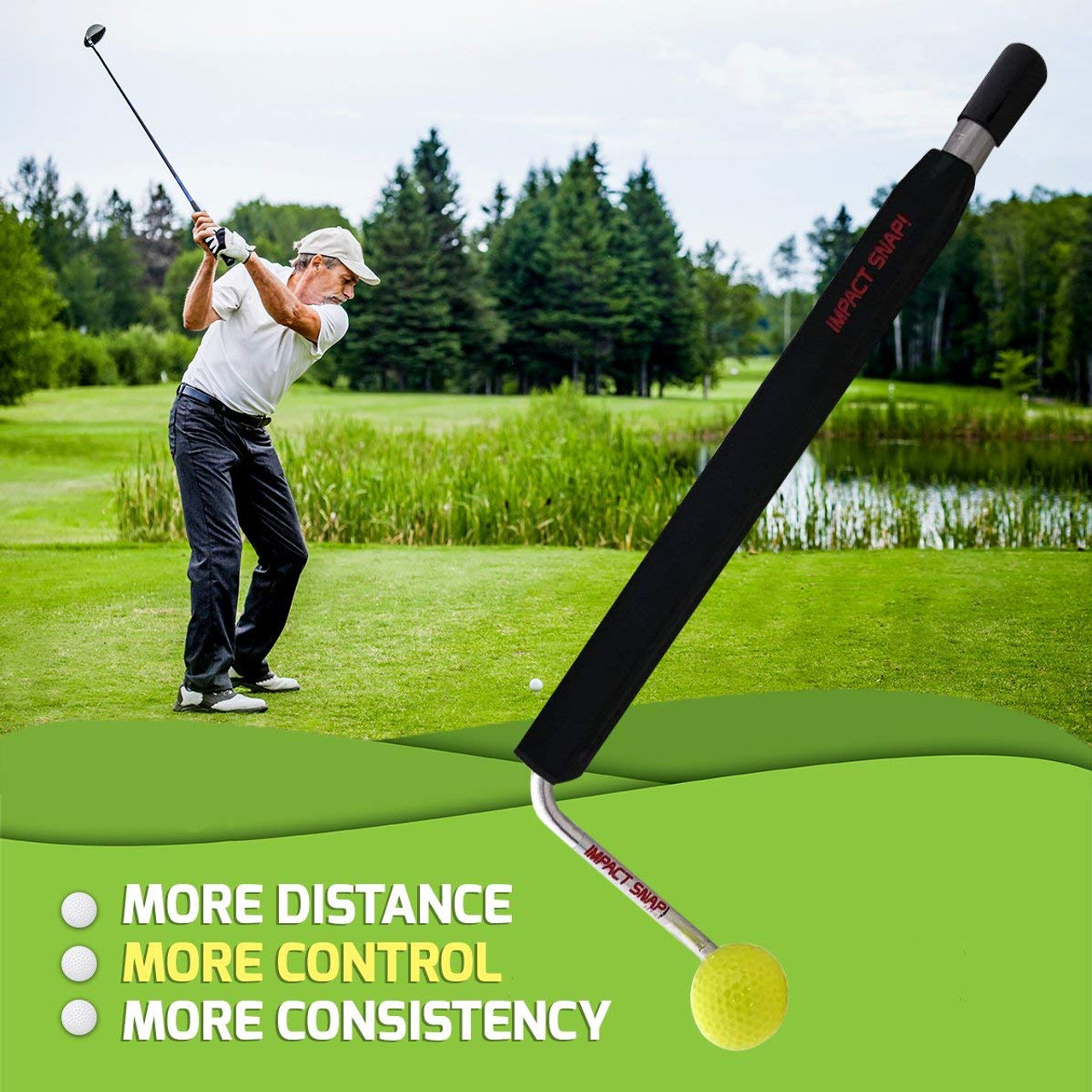 Impact Snap Golf Impact Snap Swing Trainer | RockBottomGolf.com