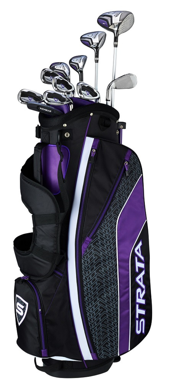 Strata Golf Strata Ultimate 16 Piece Complete Set W/Bag Ladies Flex