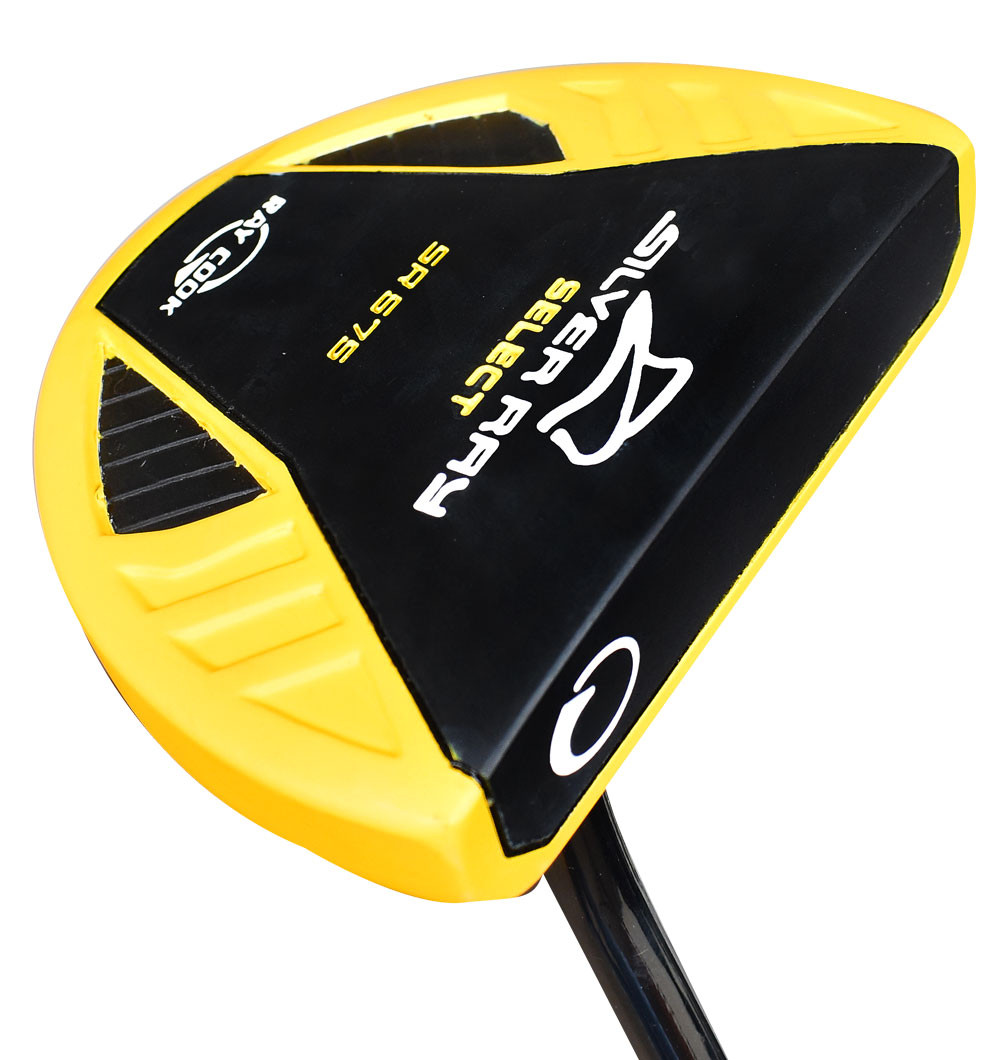 Ray Cook Golf Silver Ray Select SR575 Yellow Putter