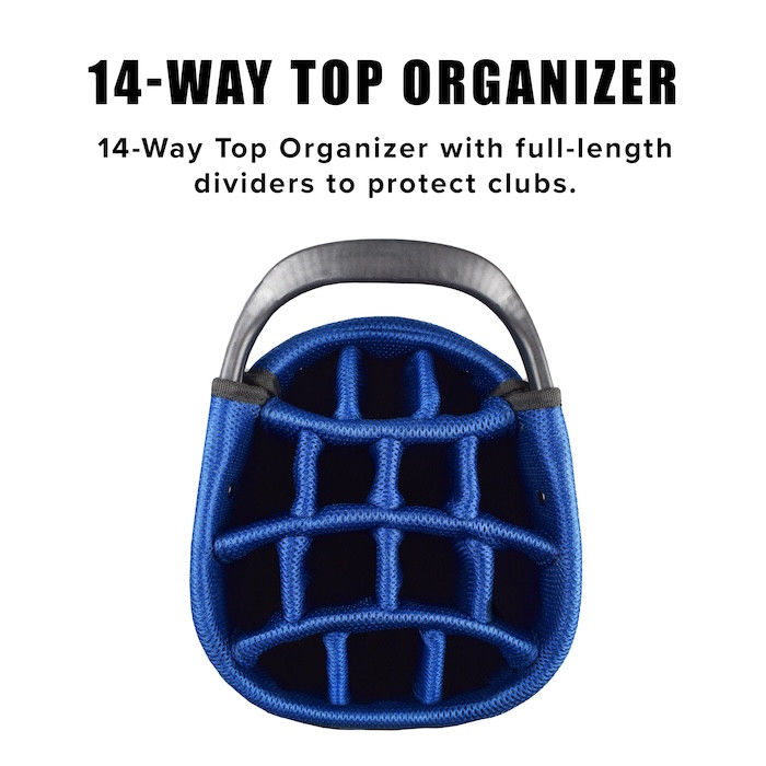 Hot-Z Golf Previous Season USA Flag Stand Bag | RockBottomGolf.com