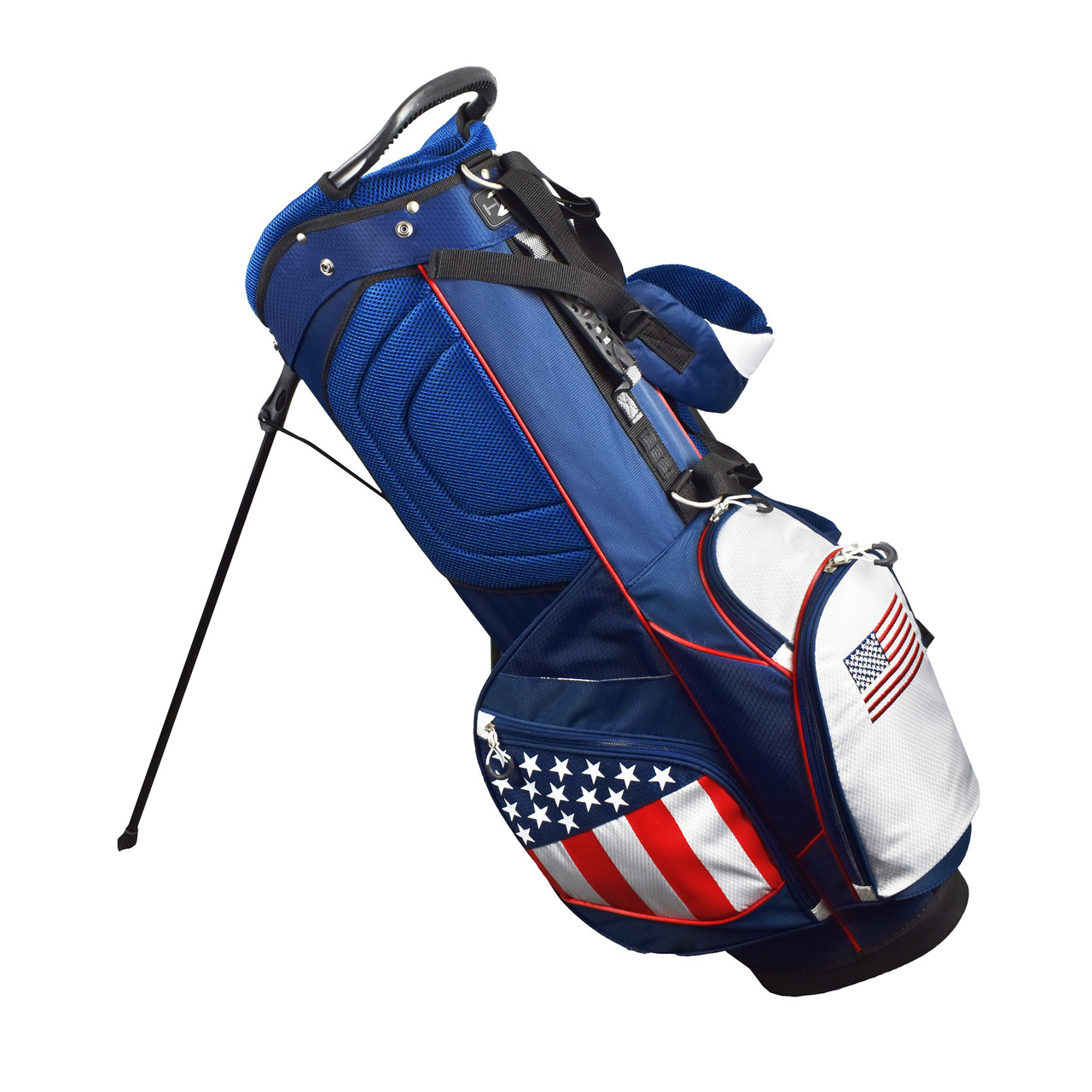 Hot-Z Golf Previous Season USA Flag Stand Bag | RockBottomGolf.com