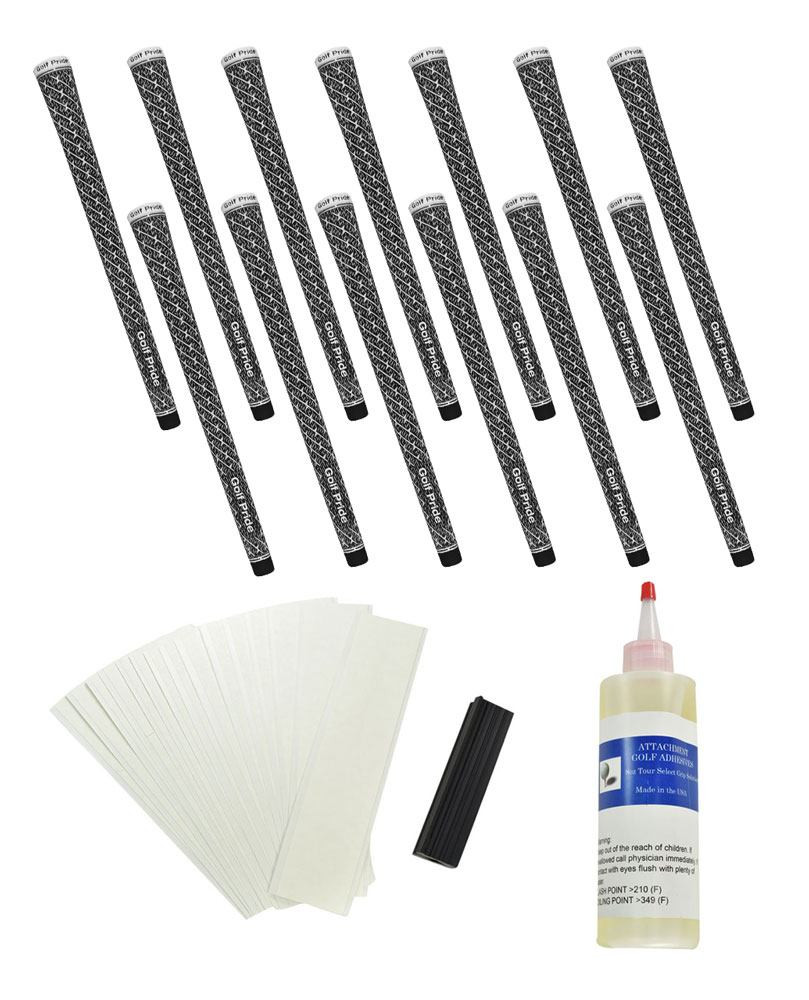 Golf Pride Z-Grip Cord Golf Grips (13pcs + Golf Grip Kit