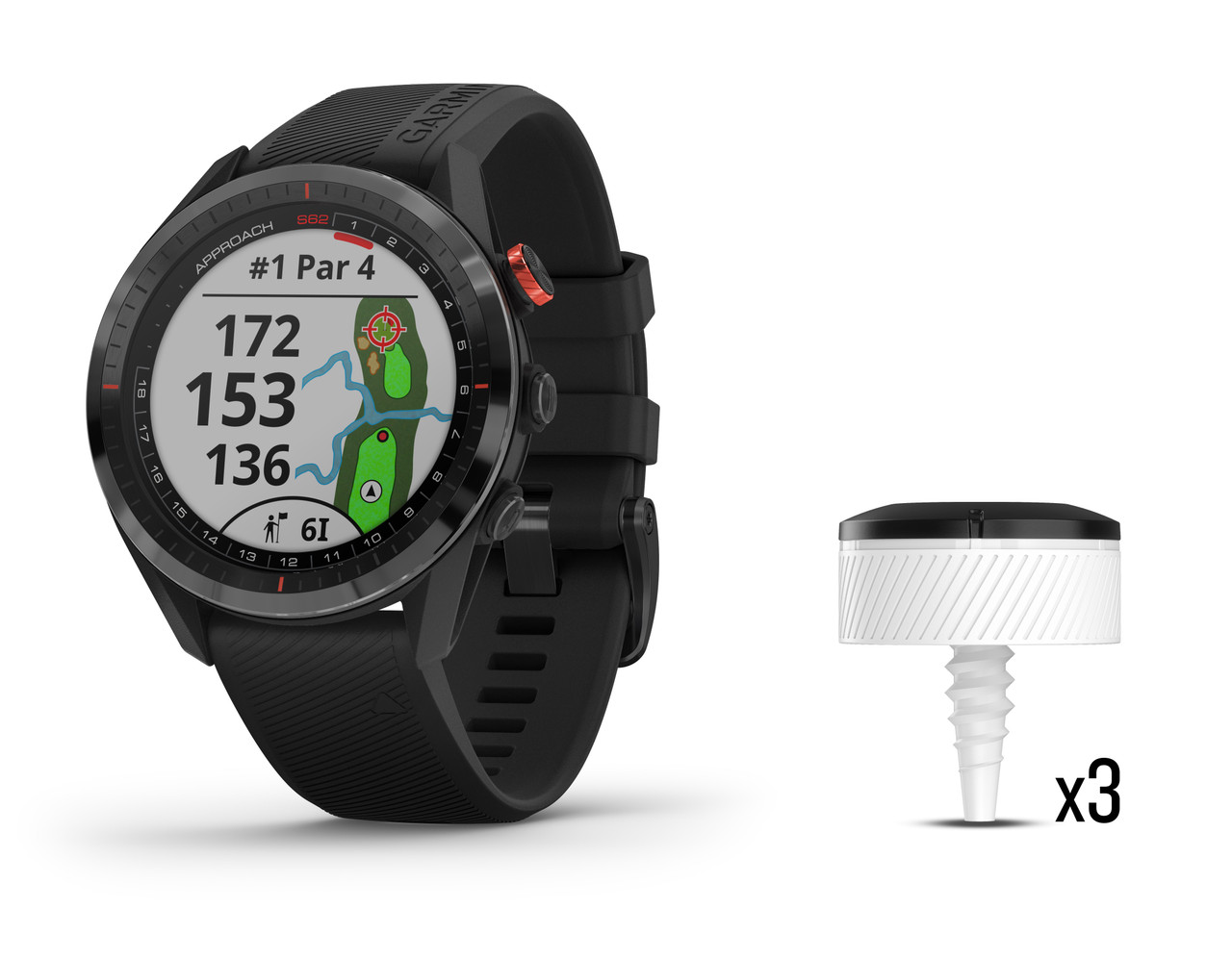 Garmin Golf Approach S62 and CT10 Bundle | RockBottomGolf.com