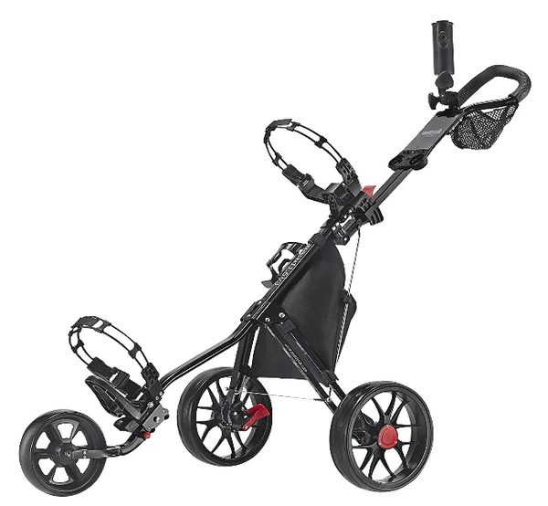CaddyTek Golf CaddyLite 11.5 V3 SuperLite Deluxe Push Cart