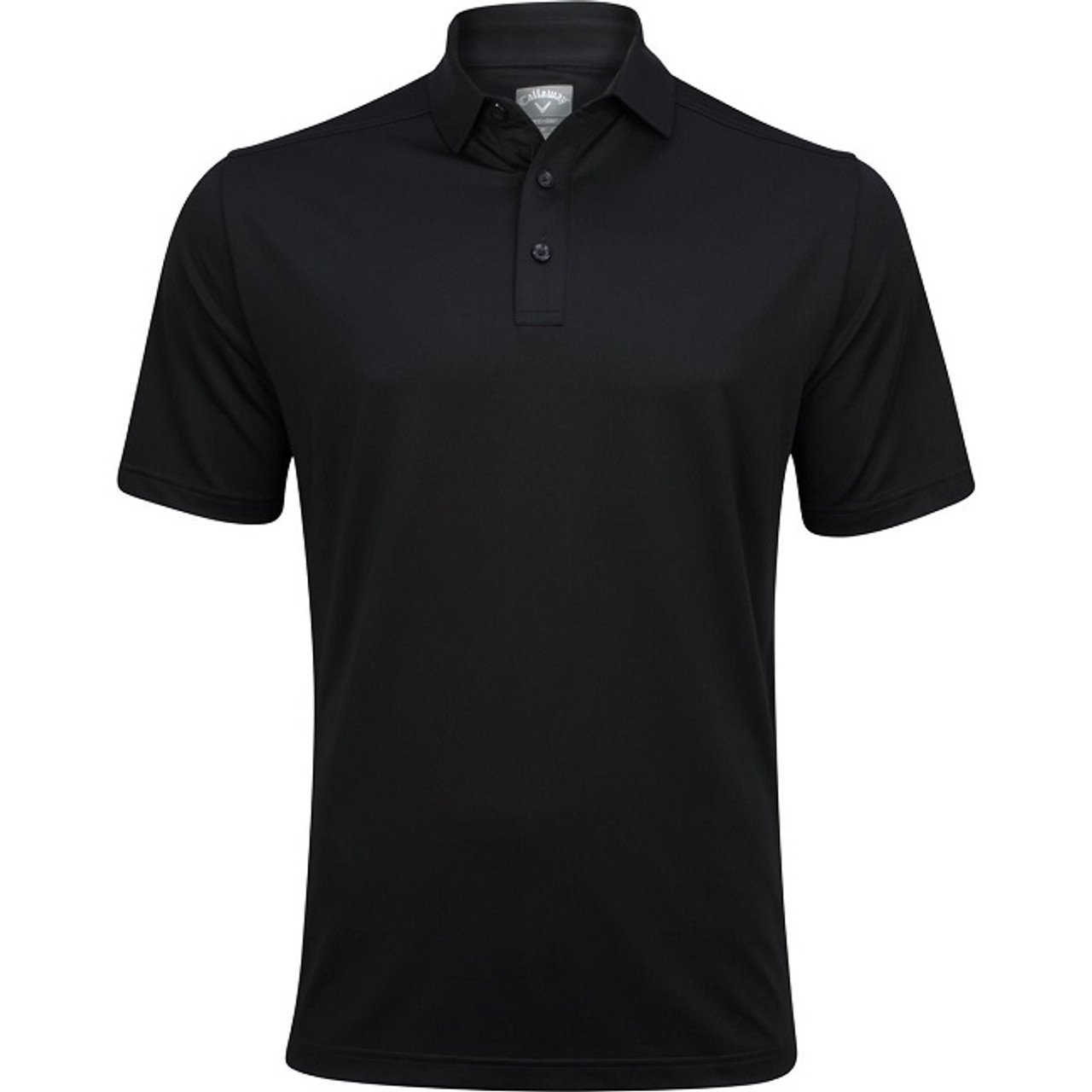 Callaway + CLUBHAUS S/S Polo ブラック　黒　M Callaway Golf Prior Generation Essential Micro Hex Solid