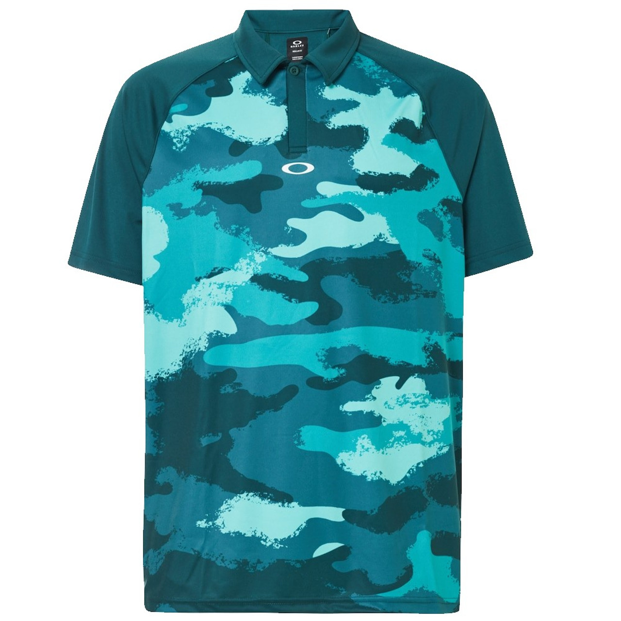 oakley camo golf shirt