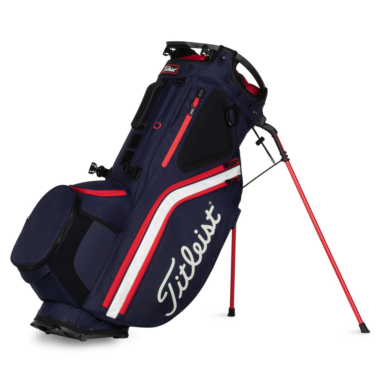 Titleist スタンド式 キャディバックHybrid 14 ゴルフバッグ Titleist Golf Previous Season Hybrid 14 Stand Bag | RockBottomGolf.com