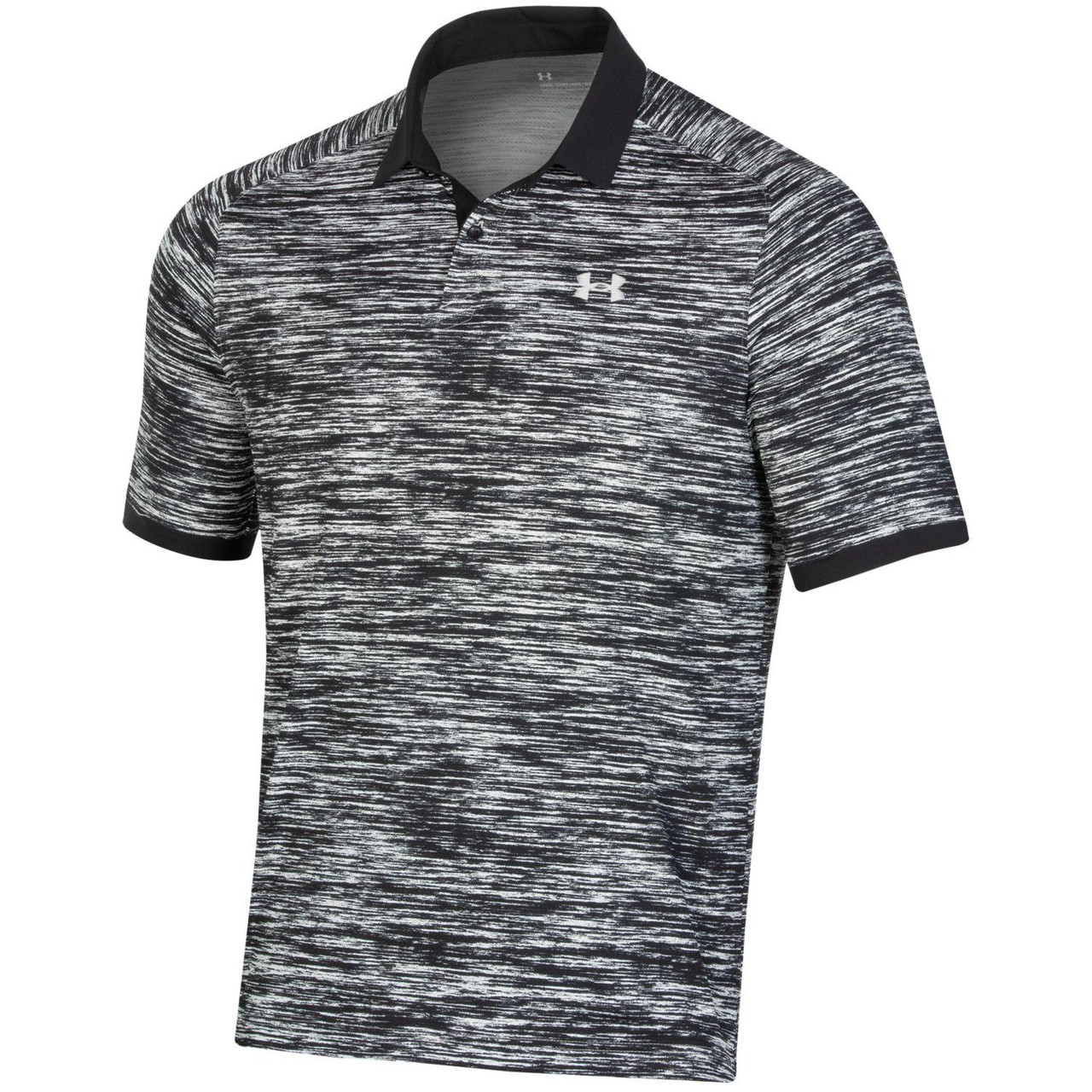 Under Armour Golf Performance Iso-Chill Abe Twist Polo Chest Logo