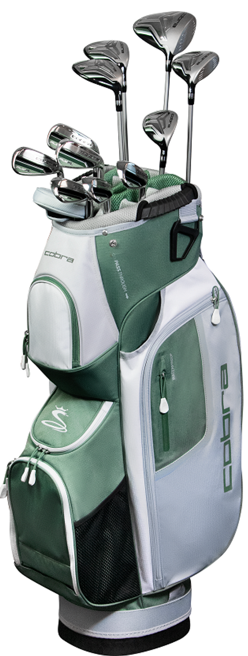 schandaal naar voren gebracht Intiem Ladies Cobra Golf Fly-XL Complete Set With Cart Bag | RockBottomGolf.com