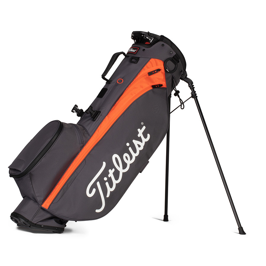 Titleist スタンド式キャディバッグ 8.5型 5分割 ブラック・オレンジ Hybrid 5 スタンドバッグ - Titleist Japan