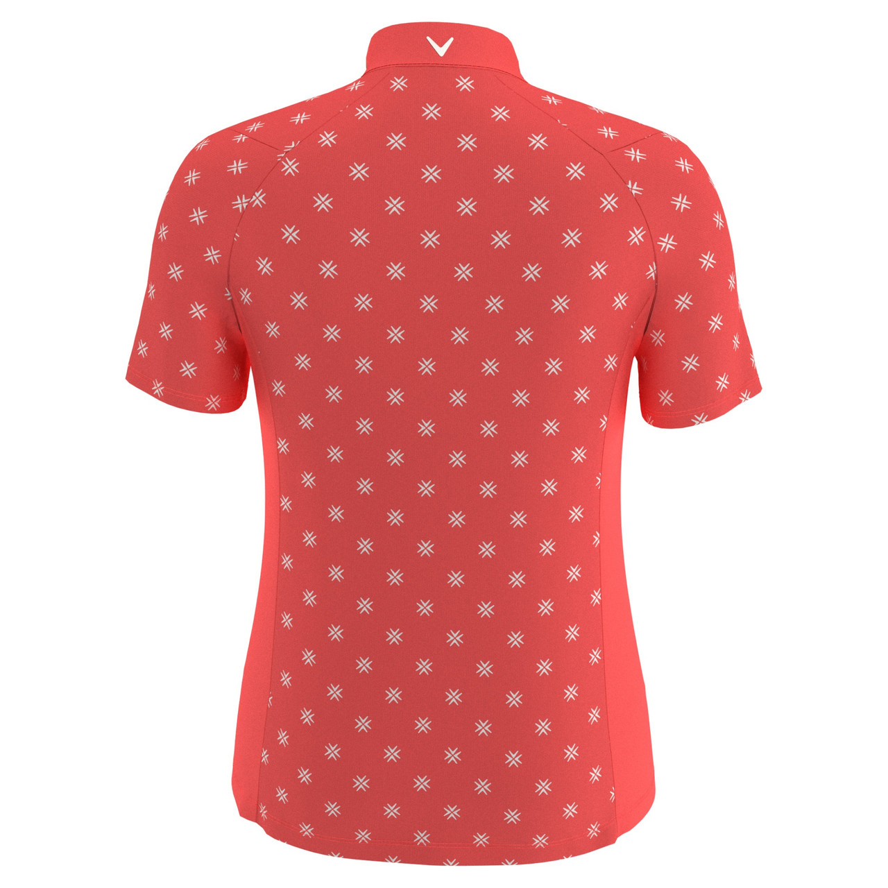 Ladies Callaway Golf Chevron Floral Print Polo | RockBottomGolf.com