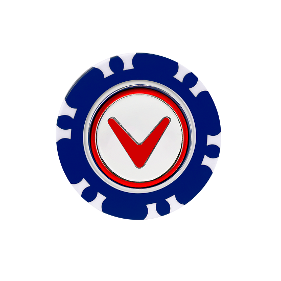 TaylorMade Stealth Poker Chip Ball Marker – Segnapalla Da Golf A Forma Di Fiche