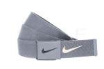 New Nike Golf Web Belt Light Charcoal - Image 1