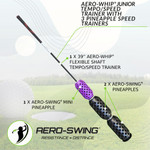 Aero-Swing Golf Junior 39" Aero-Whip Swing Speed Trainer (3 Aero-Swings) - Image 2