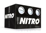 Nitro Max Distance Golf Balls LOGO ONLY White - Image 1