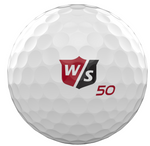 Wilson Staff Fifty Elite Golf Balls LOGO ONLY - Image 2