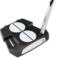 Odyssey Golf LH 2-Ball Eleven Tour Lined Double Bend Stroke Lab Putter (Left Handed)