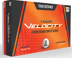 Wilson Tour Velocity Distance Golf Balls [15-Ball]
