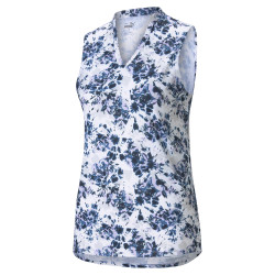 Puma Golf- Ladies Cloudspun Floral Tie Dye Polo