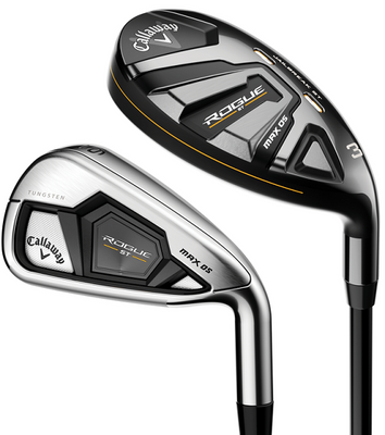 Callaway Golf Rogue ST Max OS Combo Irons (8 Club Set) Graphite/Steel