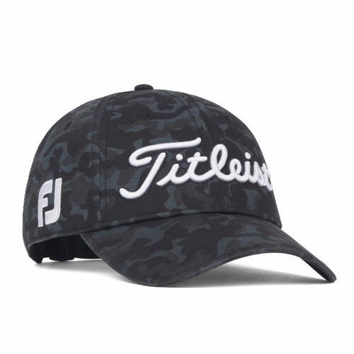 Titleist Golf Black Camo Tour Standard Curve Hat - Image 1