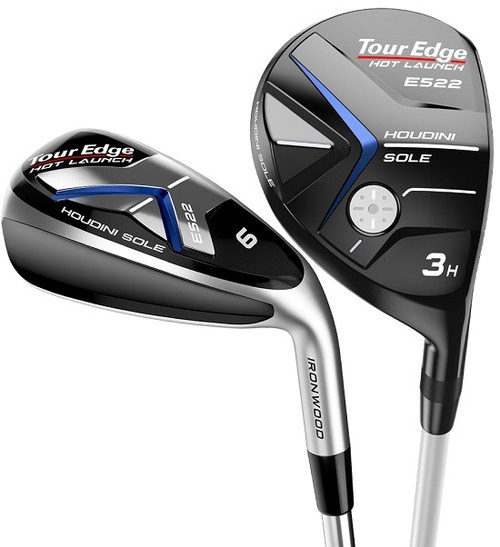 Tour Edge Golf Hot Launch E522 Combo Irons (7 Club Set) Graphite - Image 1