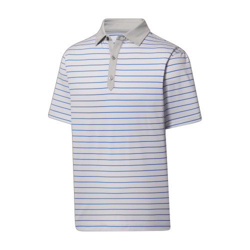 FootJoy Golf Accented Stripe Lisle Self Collar Polo - Image 1