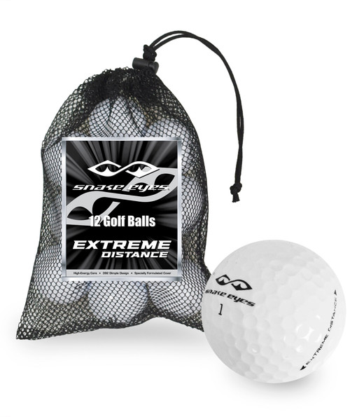 Snake Eyes Extreme Distance Golf Balls [12-Balls] - Image 1