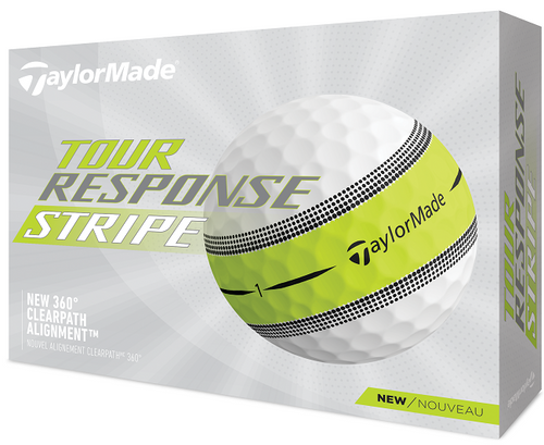 TaylorMade Tour Response Stripe Golf Balls - Image 1