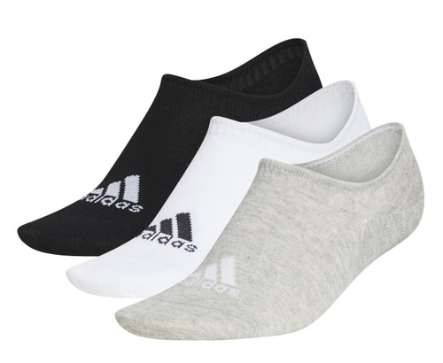 Adidas Golf Ladies No Show Socks (3 Pack) - Image 1