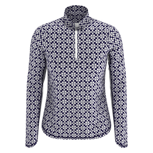 Callaway Golf Ladies Geo Print Sun Protection Top - Image 1