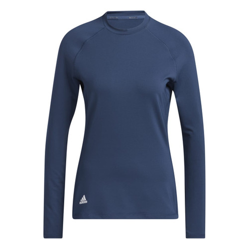 Adidas Golf Ladies Texture Crew Long Sleeve T-Shirt - Image 1