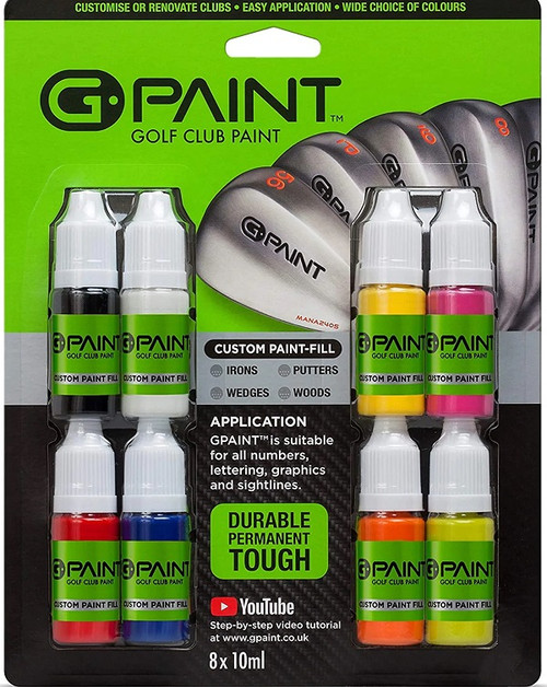 G-Paint Golf Club Paint (8-Pack) - Image 1