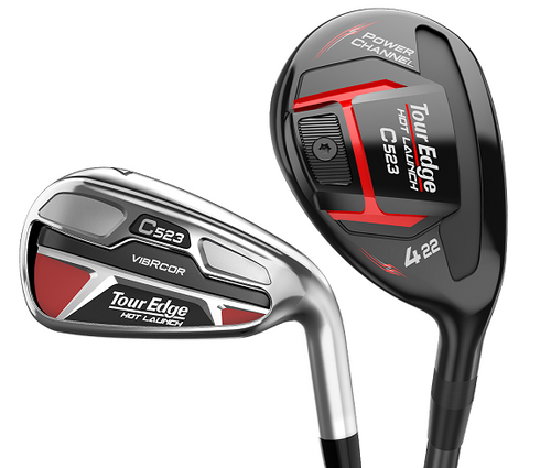 Tour Edge Golf Hot Launch C523 Combo Irons (7 Club Set) Graphite/Steel - Image 1