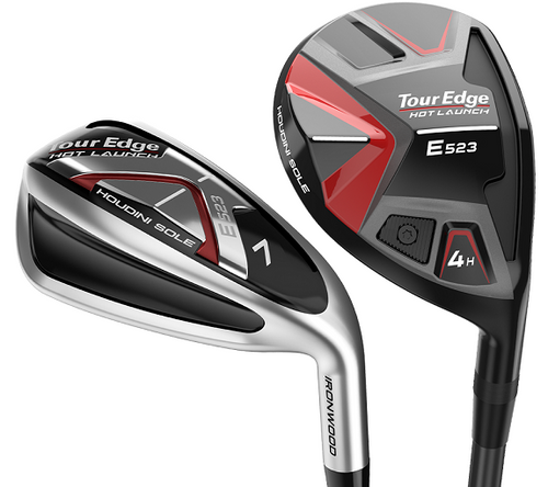 Tour Edge Golf Hot Launch E523 Combo Iron-Woods (7 Club Set) Graphite/Steel - Image 1