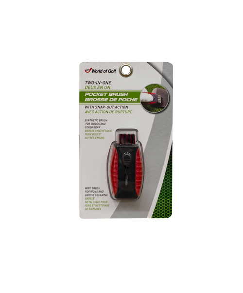 Jef World Of Golf Pocket Brush - Image 1