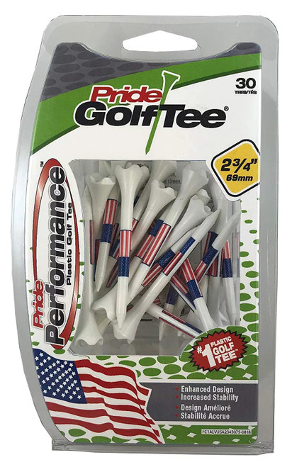 PrideSports Golf Performance USA Tees (30 Pack) - Image 1